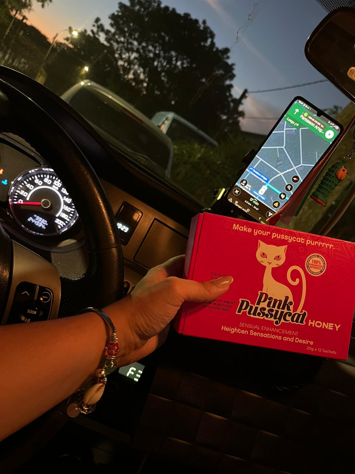 💋 20 % OFF APLICADO Caja x12 unidades Pussy Cat Honey